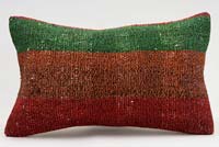 Kilim Pillow Cover - 1' 8" x 1'  (20" x 12")