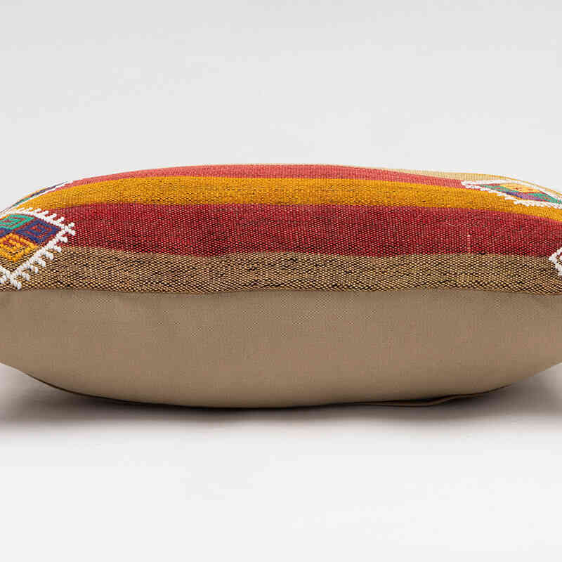 Kilim Pillow Cover - 1' 8" x 1'  (20" x 12") - K0081263