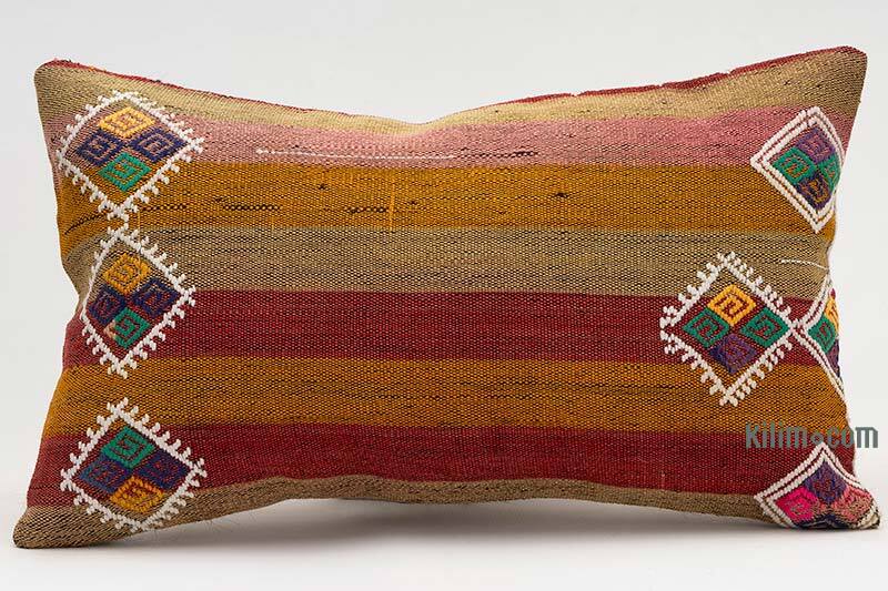 Kilim Pillow Cover - 1' 8" x 1'  (20" x 12") - K0081263