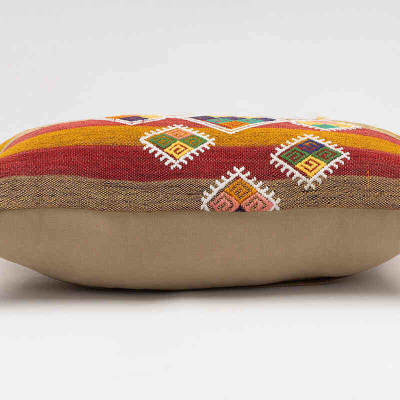 Kilim Pillow Cover - 1' 8" x 1'  (20" x 12") - K0081265