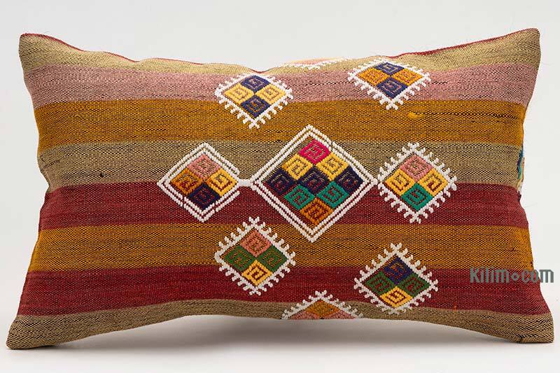 Kilim Pillow Cover - 1' 8" x 1'  (20" x 12") - K0081265