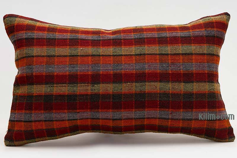 Kilim Pillow Cover - 1' 8" x 1'  (20" x 12") - K0081266