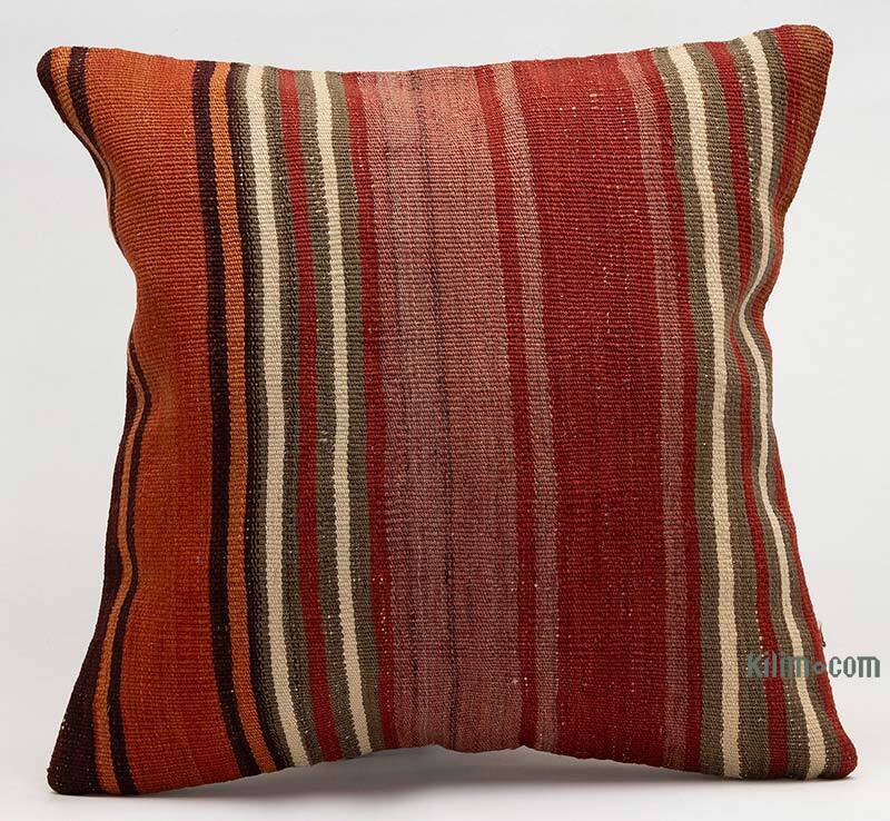Kilim Yastık Kılıfı - 40 cm x 40 cm - K0081325
