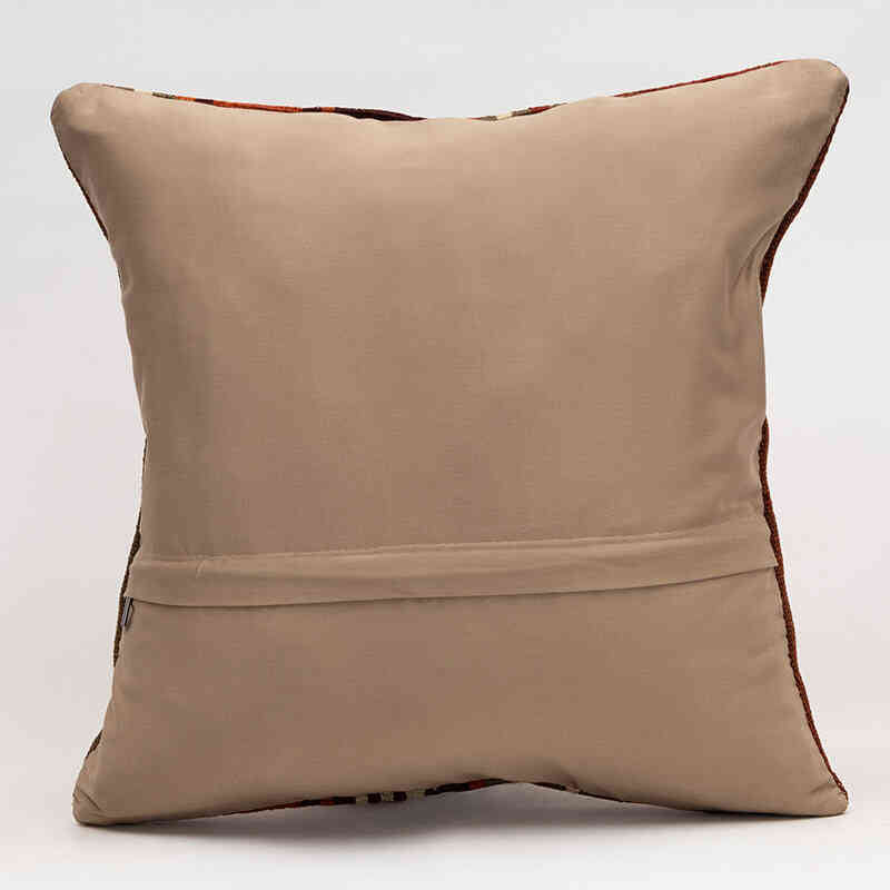Kilim Pillow Cover - 1' 4" x 1' 4" (16" x 16") - K0081351