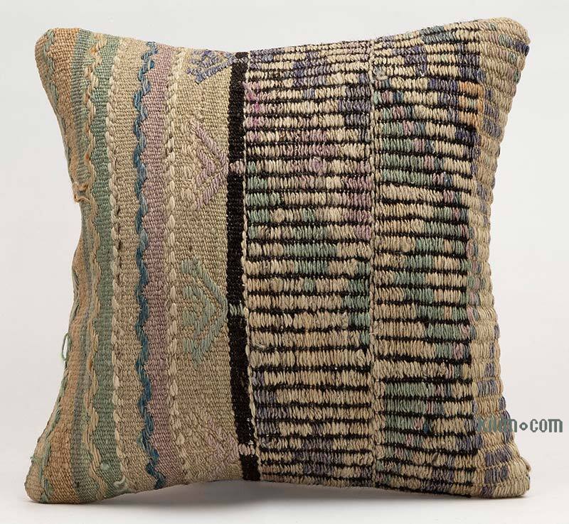 Kilim Yastık Kılıfı - 40 cm x 40 cm - K0081353