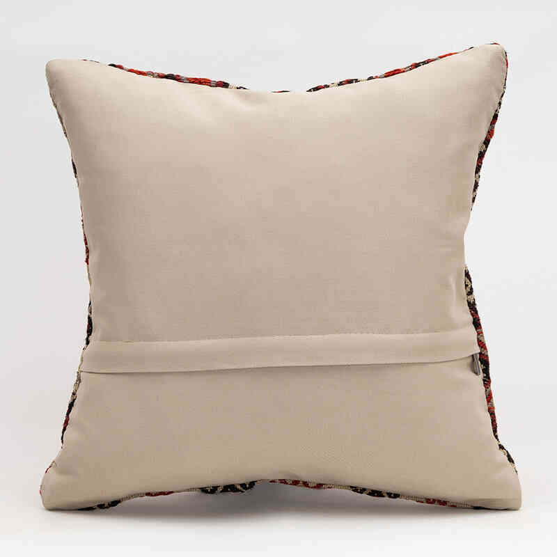 Kilim Pillow Cover - 1' 4" x 1' 4" (16" x 16") - K0081366