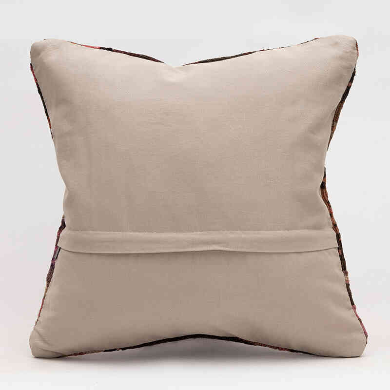 Kilim Pillow Cover - 1' 4" x 1' 4" (16" x 16") - K0081391