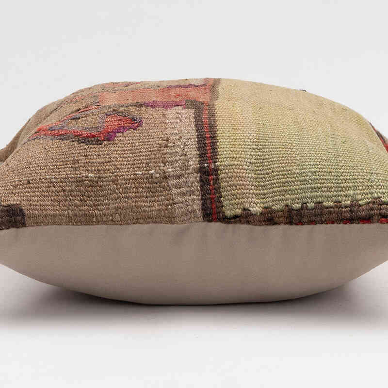 Kilim Pillow Cover - 1' 4" x 1' 4" (16" x 16") - K0081392