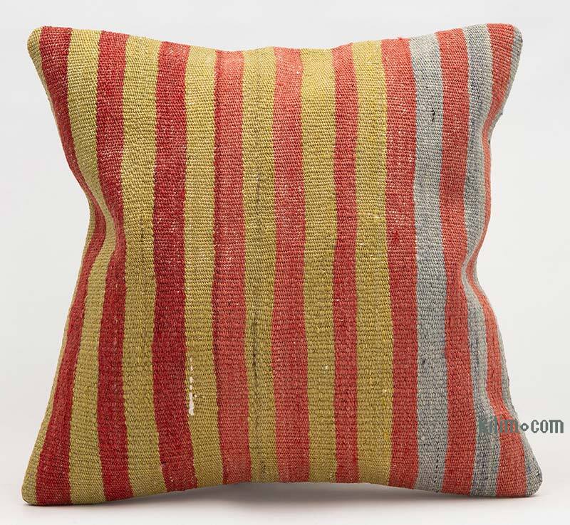 Kilim Pillow Cover - 1' 4" x 1' 4" (16" x 16") - K0081407