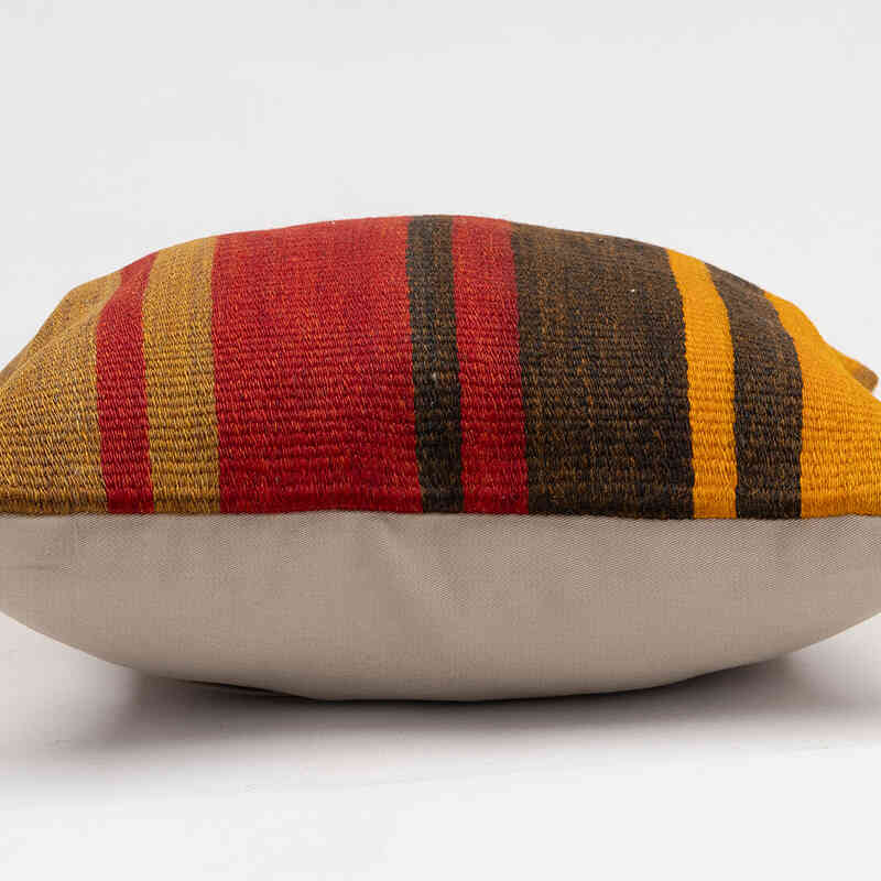 Kilim Pillow Cover - 1' 4" x 1' 4" (16" x 16") - K0081417