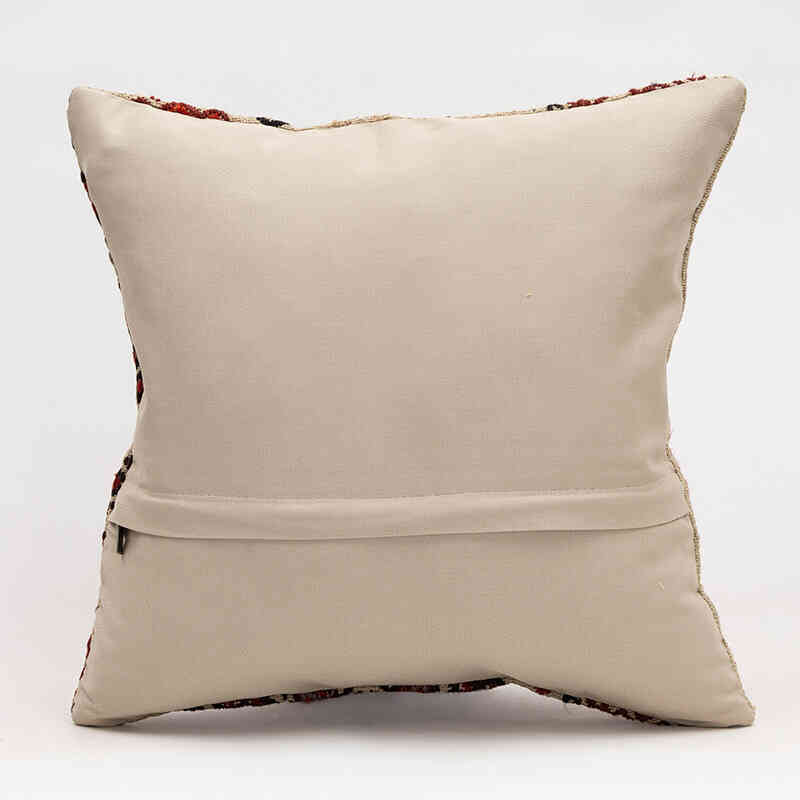 Kilim Pillow Cover - 1' 4" x 1' 4" (16" x 16") - K0081451