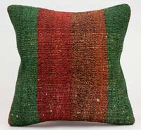 Kilim Pillow Cover - 1' 4" x 1' 4" (16" x 16")