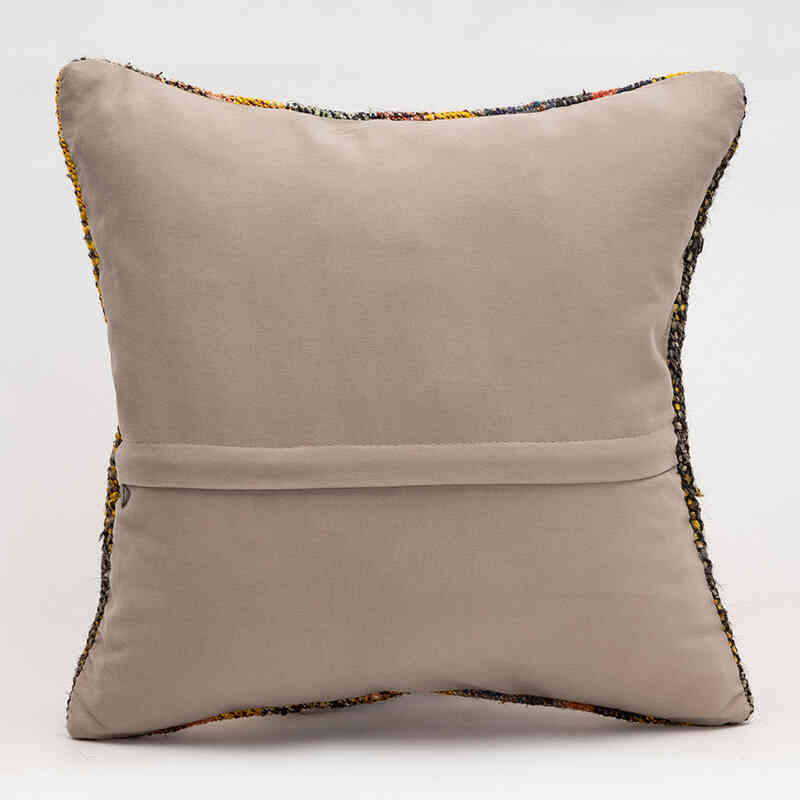 Kilim Pillow Cover - 1' 4" x 1' 4" (16" x 16") - K0081499