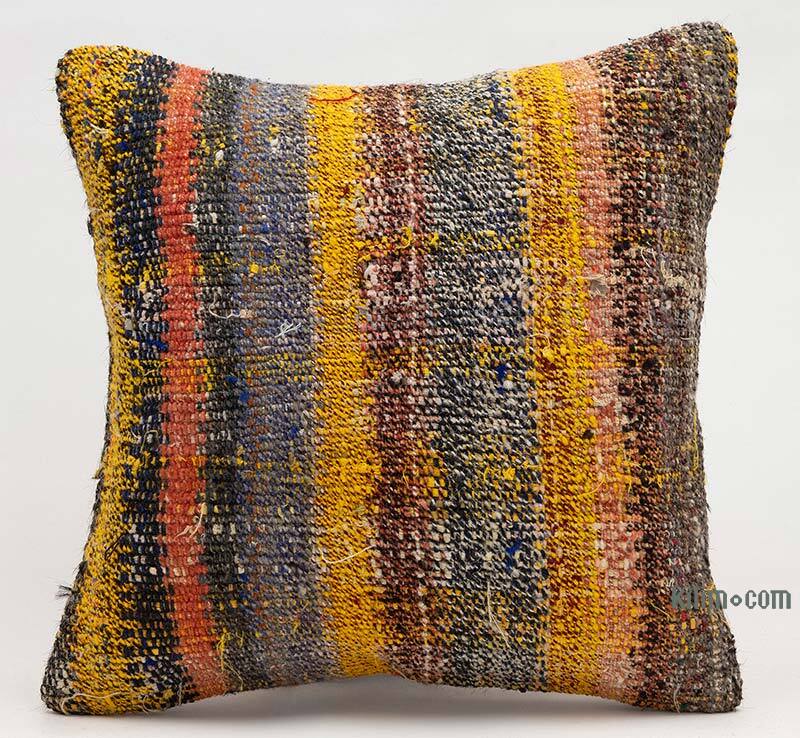 Kilim Pillow Cover - 1' 4" x 1' 4" (16" x 16") - K0081499