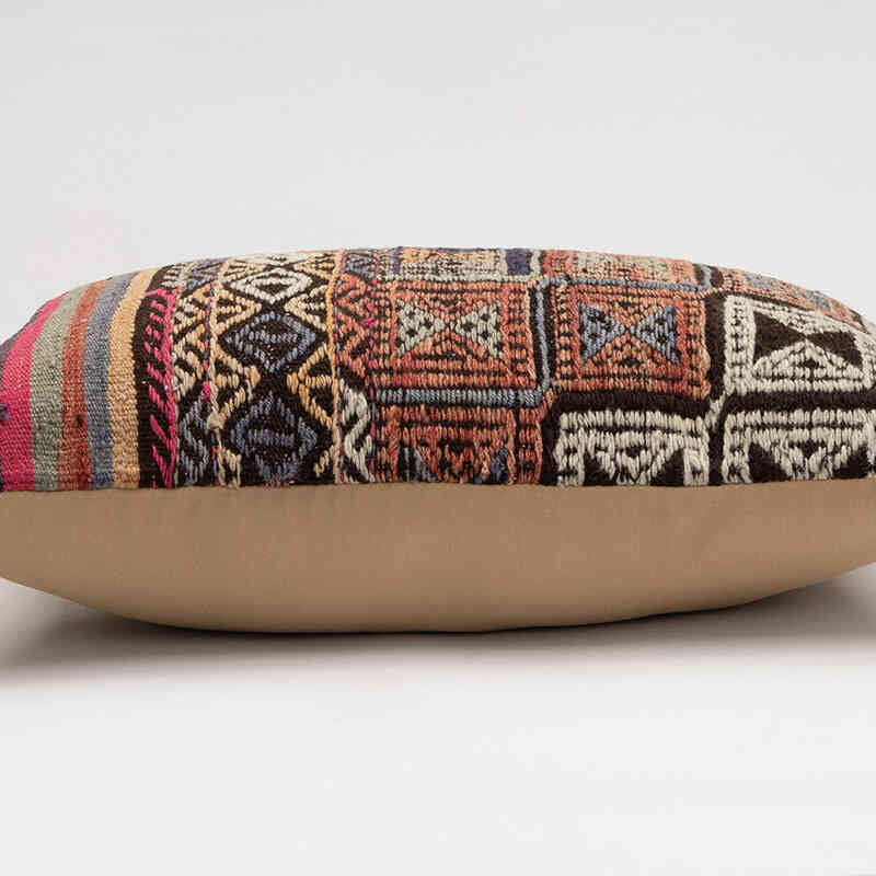 Kilim Yastık Kılıfı - 60 cm x 40 cm - K0081524