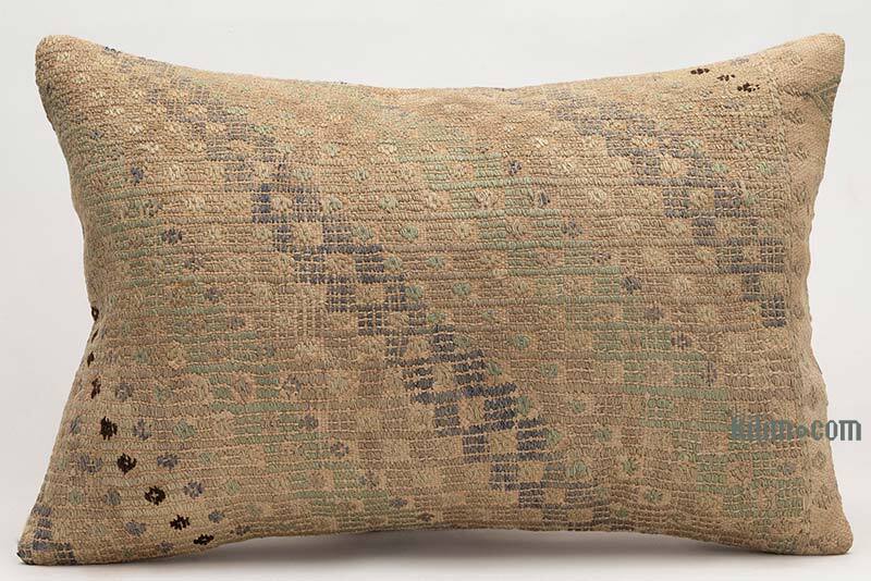 Kilim Yastık Kılıfı - 60 cm x 40 cm - K0081549