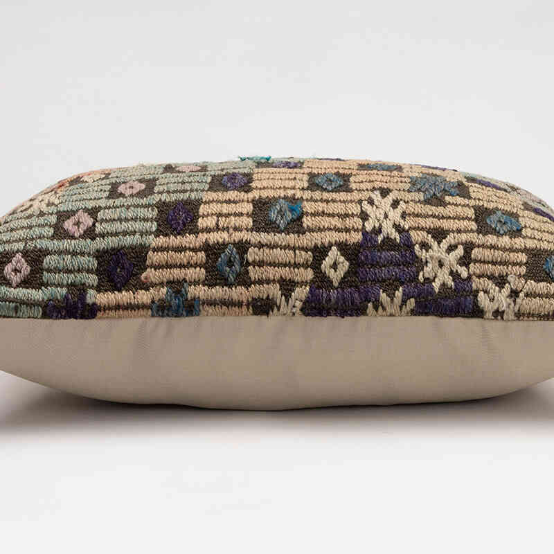 Kilim Yastık Kılıfı - 60 cm x 40 cm - K0081555