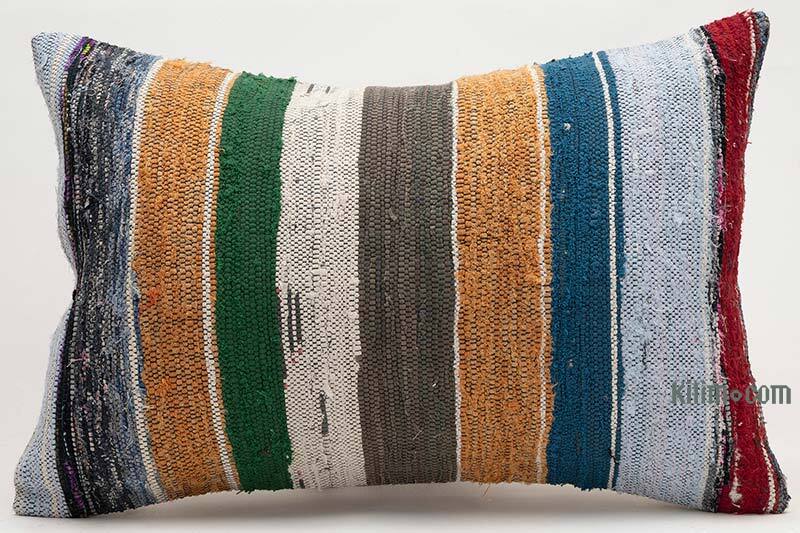 Kilim Yastık Kılıfı - 60 cm x 40 cm - K0081641