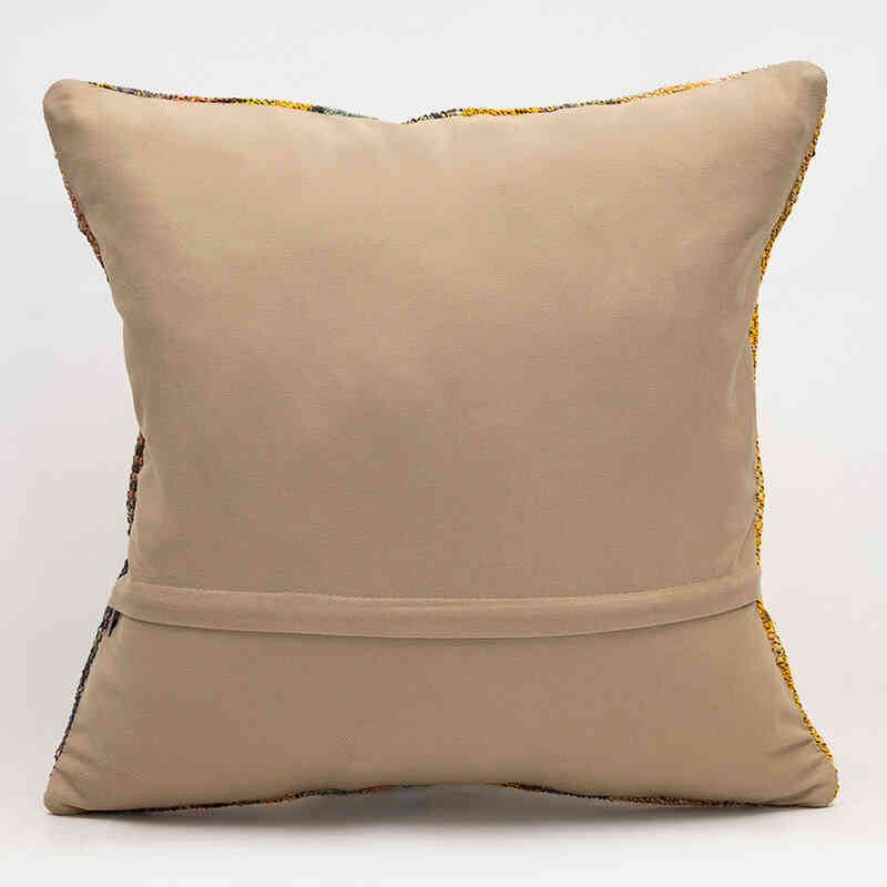 Kilim Pillow Cover - 1' 8" x 1' 8" (20" x 20") - K0081663