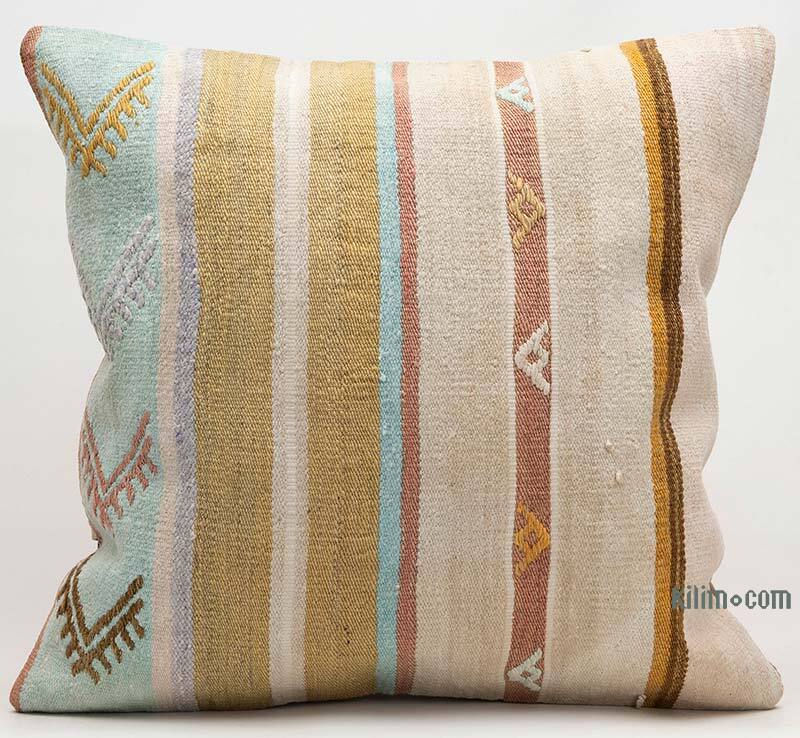 Kilim Pillow Cover - 1' 8" x 1' 8" (20" x 20") - K0081676