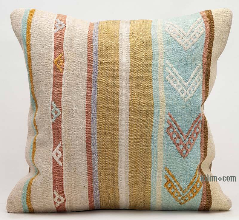 Kilim Pillow Cover - 1' 8" x 1' 8" (20" x 20") - K0081681