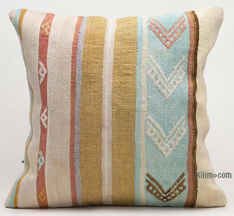 Kilim Pillow Cover - 1' 8" x 1' 8" (20" x 20") - K0081723