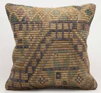 Kilim Pillow Cover - 1' 8" x 1' 8" (20" x 20")