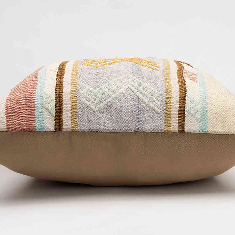 Kilim Pillow Cover - 1' 8" x 1' 8" (20" x 20") - K0081733