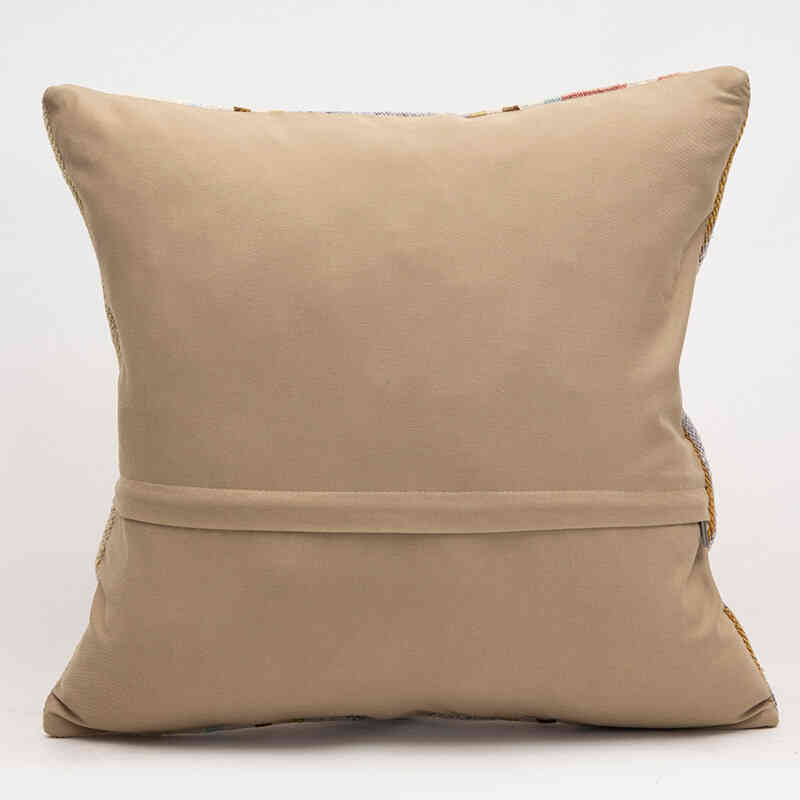 Kilim Pillow Cover - 1' 8" x 1' 8" (20" x 20") - K0081733