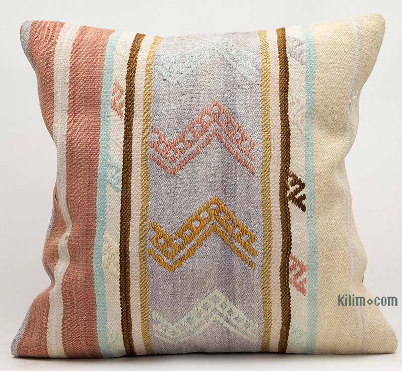 Kilim Pillow Cover - 1' 8" x 1' 8" (20" x 20") - K0081733