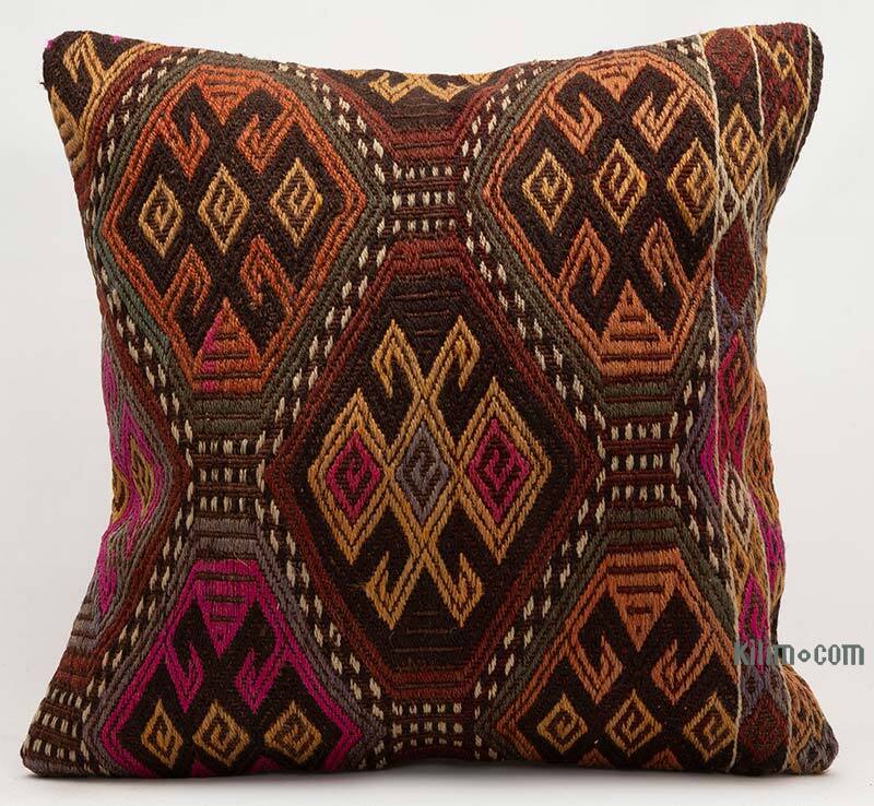 Kilim Yastık Kılıfı - 50 cm x 50 cm - K0081764
