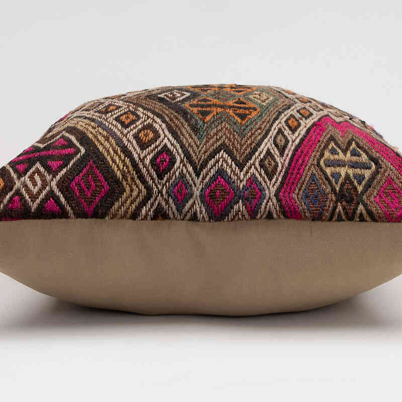 Kilim Pillow Cover - 1' 8" x 1' 8" (20" x 20") - K0081775