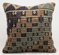 Kilim Pillow Cover - 1' 8" x 1' 8" (20" x 20")