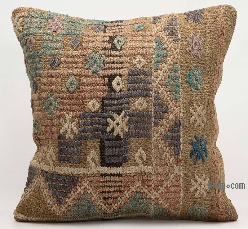 Kilim Pillow Cover - 1' 8" x 1' 8" (20" x 20") - K0081789