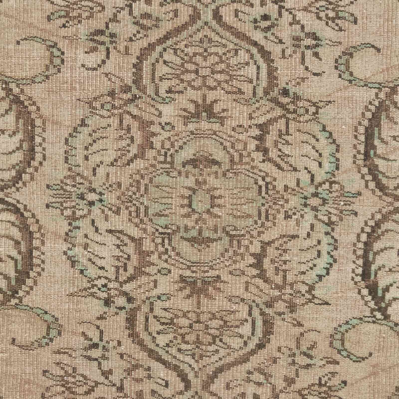 Vintage Turkish Hand-Knotted Rug - 5' 7" x 8' 9" (67" x 105") - K0081828
