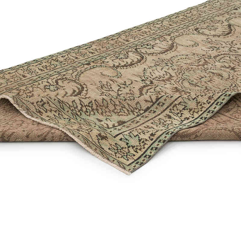 Vintage Turkish Hand-Knotted Rug - 5' 7" x 8' 9" (67" x 105") - K0081828