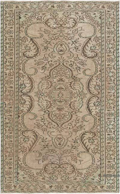 Alfombra Vintage Turca Anudada a Mano - 170 cm x 267 cm