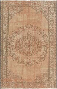 Boyali El Dokuma Vintage Hali - 181 cm x 278 cm