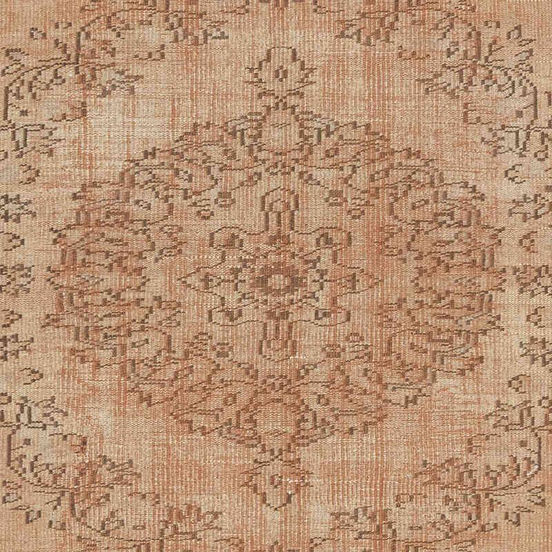 Over-dyed Vintage Hand-Knotted Turkish Rug - 5' 11" x 9' 1" (71" x 109") - K0081829