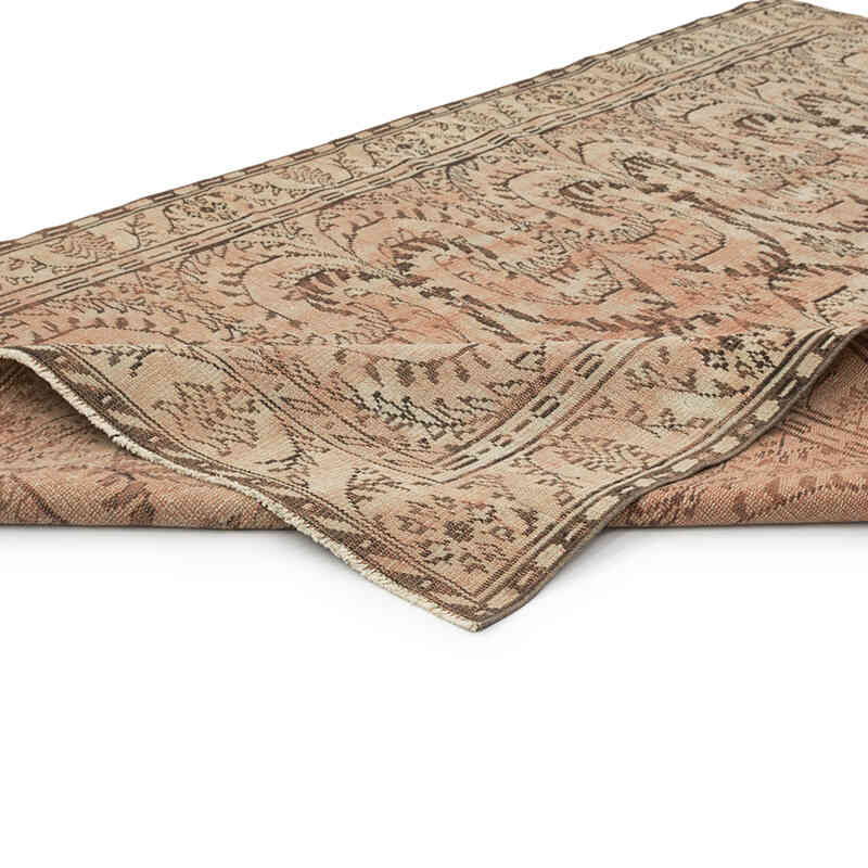 Vintage Turkish Hand-Knotted Rug - 6' 3" x 9' 6" (75" x 114") - K0081830