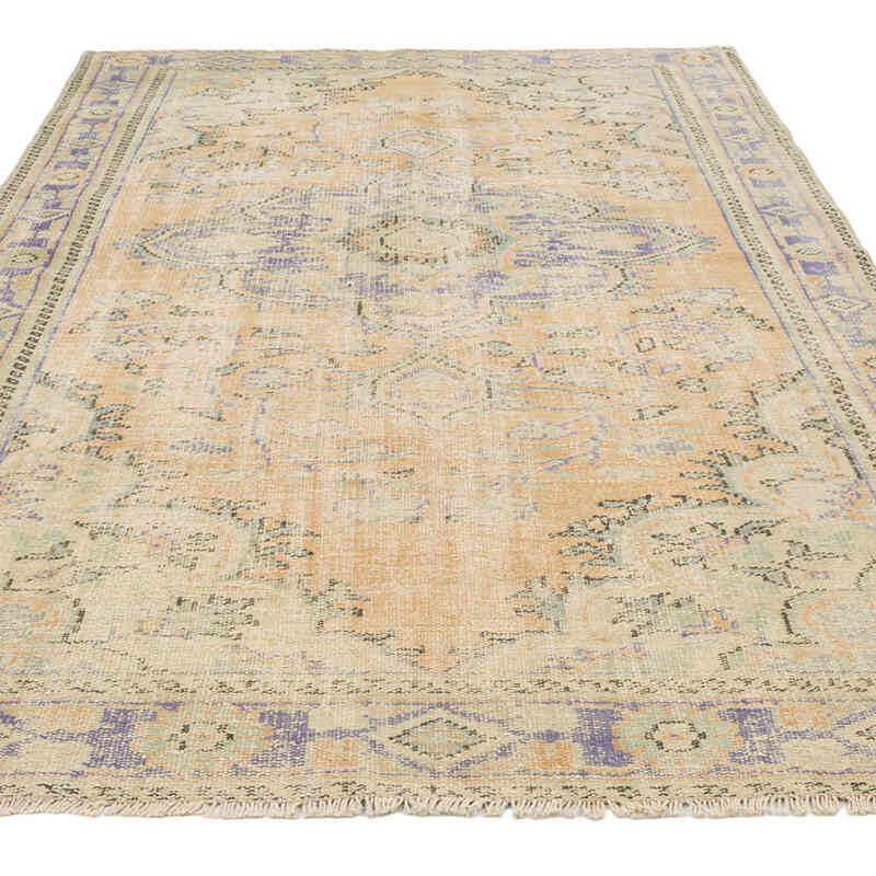 Alfombra Vintage Turca Anudada a Mano - 180 cm x 290 cm - K0081836