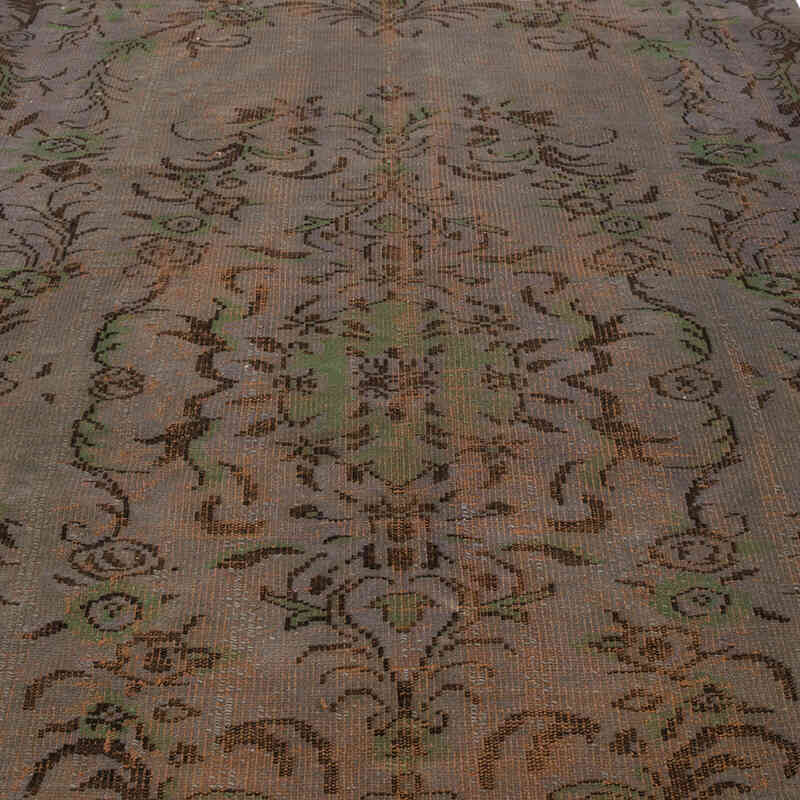 Alfombra Turca Vintage Sobre-teñida - 190 cm x 297 cm - K0081839