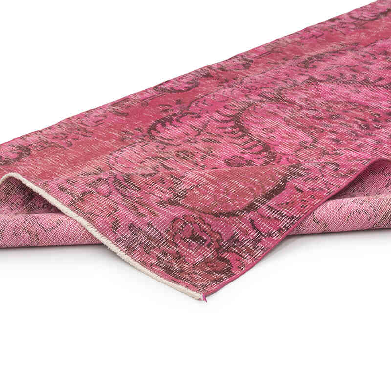 Alfombra Turca Vintage Sobre-teñida - 127 cm x 246 cm - K0081841