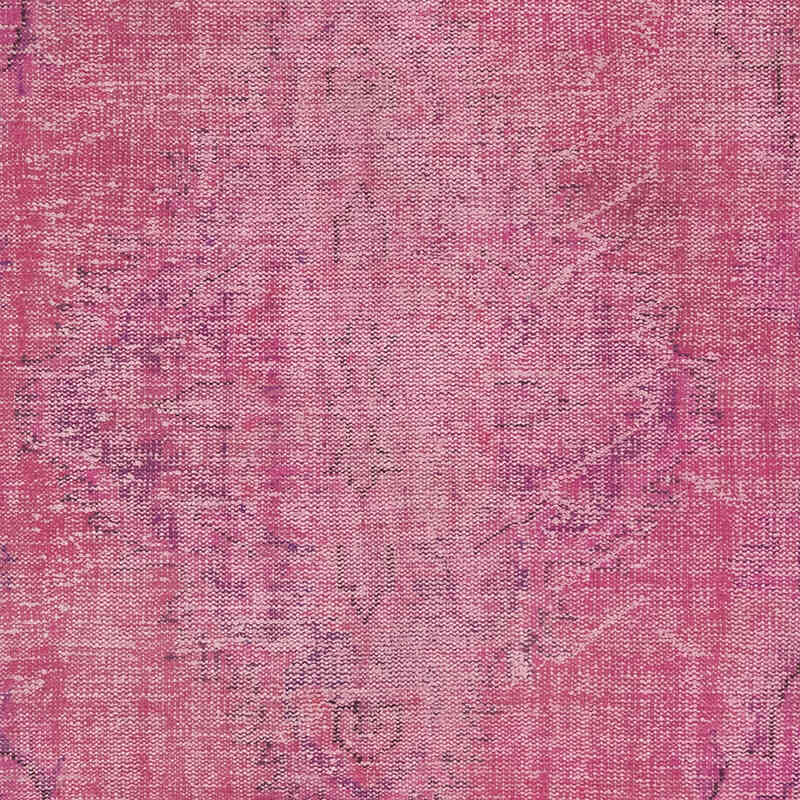 Over-dyed Vintage Hand-Knotted Turkish Rug - 6' 5" x 9' 8" (77" x 116") - K0081844