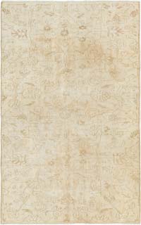 Vintage Turkish Hand-Knotted Rug - 5' 4" x 8' 6" (64" x 102")