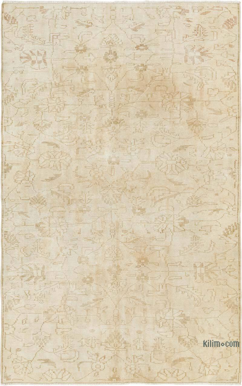 Alfombra Vintage Turca Anudada a Mano - 163 cm x 260 cm - K0081845