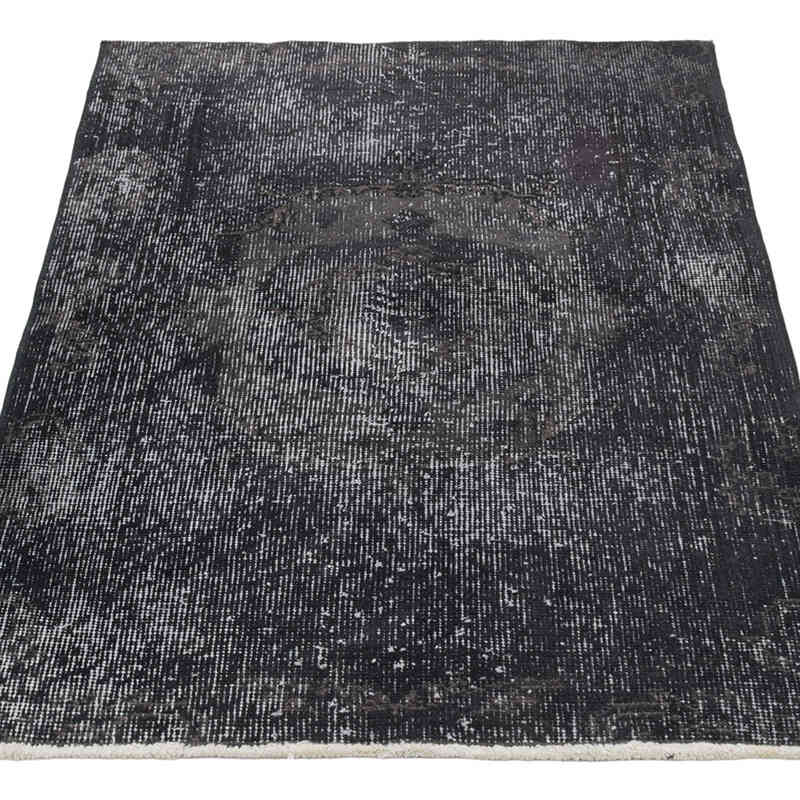 Alfombra Turca Vintage Sobre-teñida - 75 cm x 116 cm - K0081846