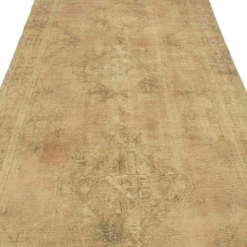 Alfombra Vintage Turca Anudada a Mano - 145 cm x 375 cm - K0081847