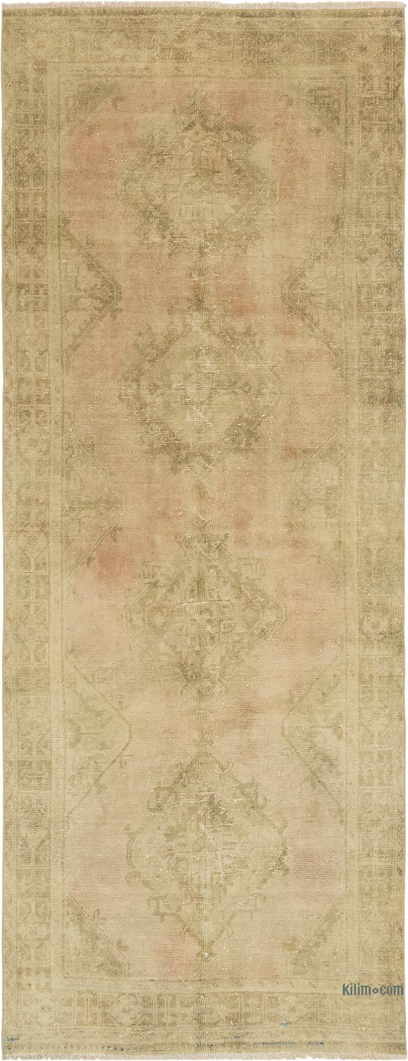 Alfombra Vintage Turca Anudada a Mano - 145 cm x 375 cm - K0081847