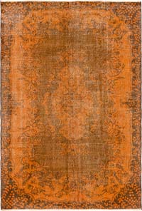 Boyali El Dokuma Vintage Hali - 193 cm x 282 cm